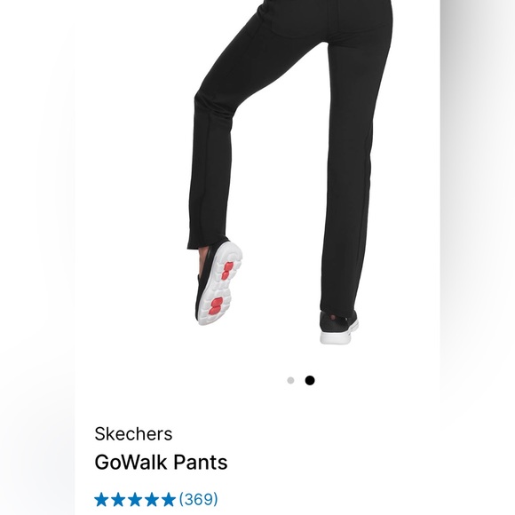 NWT Skechers GOWALK OG Pants. Black, Moisture Wicking, Pockets, Women’s Small. - Picture 3 of 4